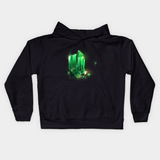 Fantasy Birthstone, May, Emerald Kids Hoodie